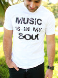 Music is in my Soul Men's T-Shirt