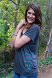 Love the Wine You're With Flowy Raglan Top